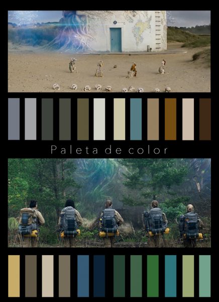 Paleta de color de Annihilation El color en el cine