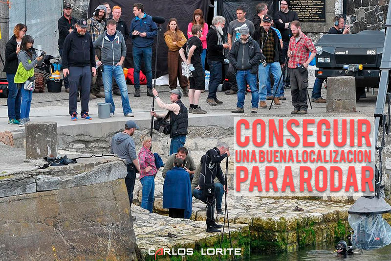localizacion de cine, el espacio donde rodar un film