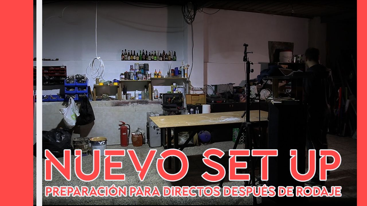 Preparación de nuevo set up en XD7 Productions | 🎞