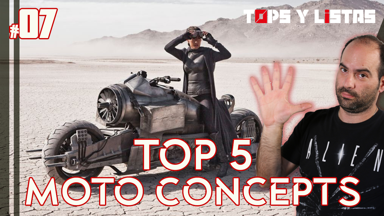Mejores motos conceptuales del cine | Top y Listas de cine 🔝5️⃣