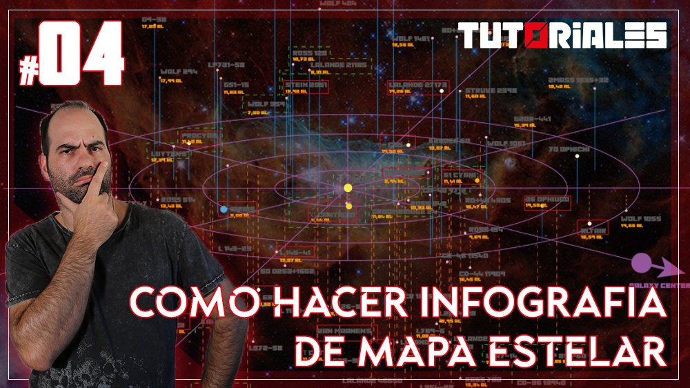 Como hacer INFOGRAFIA de Mapa estelar | TUTORIALES ⚙️