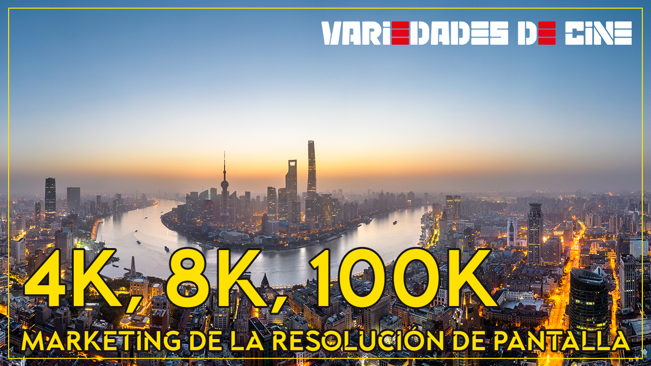 4K, 8k, 100K MARKETING de pantallas de televisión | Variedades de cine 📢